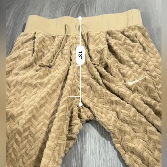 Nike Everyday Modern Terry Cloth Textured High Waisted Jogger Sweatpants Sz S - Picture 10 of 11
